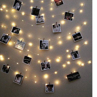 Dây đèn led đom đóm fairy light dùng điện nhiều kích thước