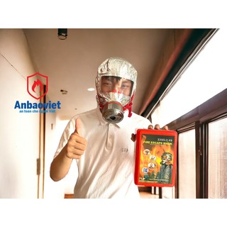 Mặt nạ chống khói độc dùng trong hỏa hoạn, chịu được thời gian 40ph trong đám cháy. Model: XHZLC40
