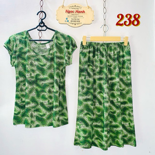 🍀🍀Đồ bộ nữ quần ống suông lững