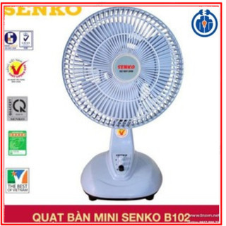 ⚡{NowShip Giao Hỏa Tốc Trong Ngày}⚡ Quạt bàn B2 mini Senko B102- Bảo Hành 24 tháng.