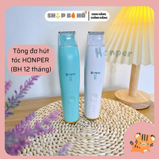 CHÍNH HÃNG] Tông Đơ Cắt Tóc/ Hút Tóc Honper An Toàn, Không Gây Tiếng Ồn Shopbeho