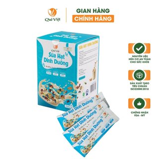 KOL-TN- Sữa hạt dinh dưỡng Quê Việt - Hộp 500G (20 túi x 25g)