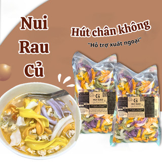 Nui Rau Củ Giảm Cân Hữu Cơ Thơm Ngon 100% Rau Củ Dành Cho Người Ăn Kiêng Tập Gym yoga Mẹ Bầu Túi 1kg
