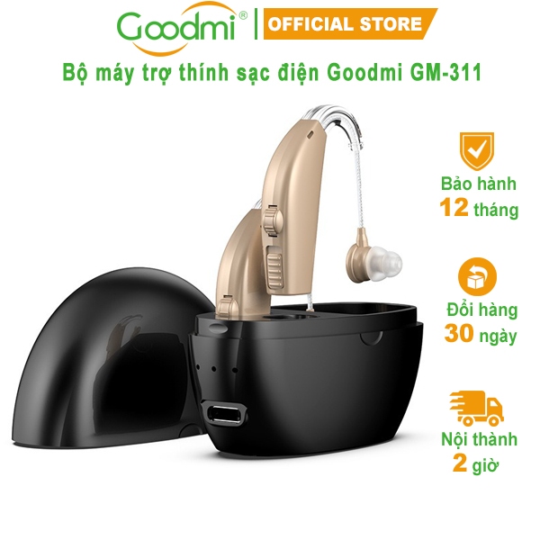 Tai Nghe Trợ Thính Loại 1 Tai và 2 Tai Goodmi GM-311T