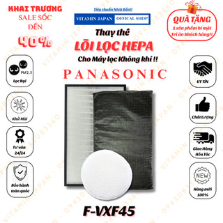 Màng lọc không khí panasonic: f-vc55xp, f-vxh50, f-vxj50, f-vxg50, f-vxf45, f-vxf50,...màng lọc hepa