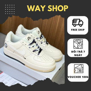 Giày_AF1 Âm Dương Nam Nữ,Giày_AF1 Âm Dương Thời Trang Nam Nữ Phù Hợp Đi Học Đi Chơi Full Box Bill