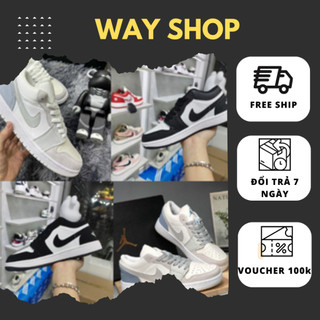 Giày_Jordan Cổ Thấp Đủ Màu Nam Nữ,Giày Thể Thao_Jordan 1 Low Nam Nữ Đủ Màu Quốc Dân Full Box Bill