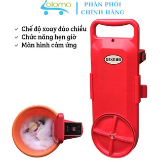 Máy giặt mini tại xô deke gt-16ac chế độ giặt đảo chiều cực mạnh có chức năng hẹn giờ - bh 12 tháng