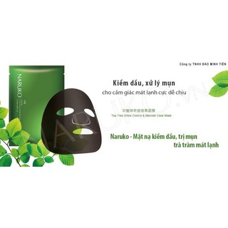 [Nhập khẩu] Lẻ miếng mặt nạ Naruko tràm trà bản Đài