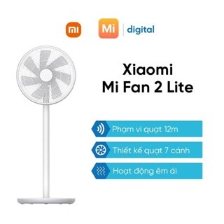 Quạt đứng xiaomi mi smart fan 2 lite jllds01xy / jllds01dm thông minh kết nối wifi app mihome