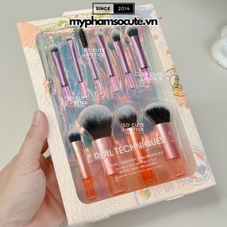 Set 10 Cọ Real Technique Travel Fanstasy Mini Brush Kit