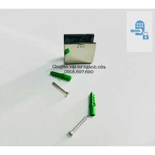 Pass U inox 304 bản 45mm . Dùng bắt kệ nhà tắm / gia cố kính cố định