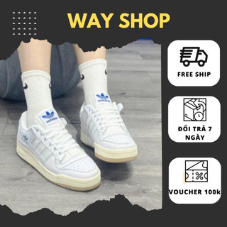 Giày Forum 84 Trắng, Giày Forum 84 Nam Nữ Màu Trắng Phong Cách Trẻ Trung Năng Động Bản Đẹp Full Bill Box