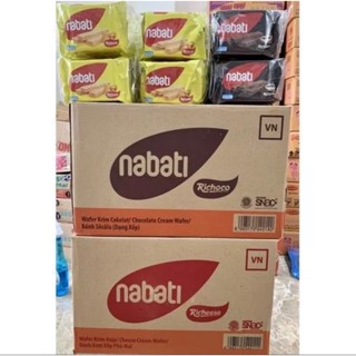 Thùng 12 bịch Bánh Nabati kem xốp (bịch 10 gói *17g)_Lạc Lạc Food 86