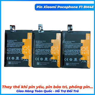 Pin xiaomi pocophone f1 bm4e 3900, 4000mah