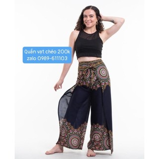 [Made in Thailand] 🌻  Quần Alibaba | Quần vạt chéo | Quần đáy thụng (Yoga, Gym, múa bụng)