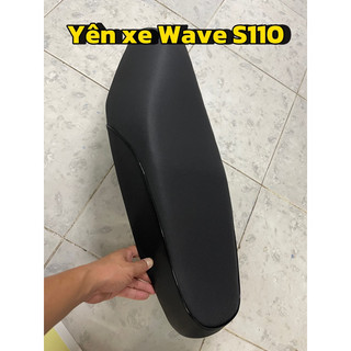 Yên xe Wave S110 chuẩn theo zin xe,mua về tự gáp vào xe dễ dàng.