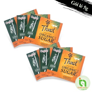 Gói lẻ Đường thốt nốt hữu cơ 5g Thnot Organic Sugar