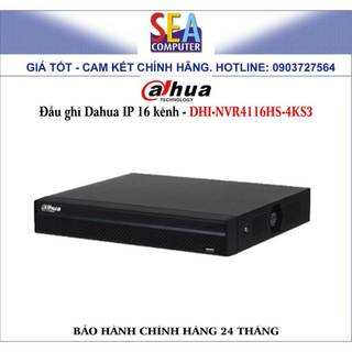 Đầu ghi dahua ip 16 kênh - dhi-nvr4116hs-4ks3