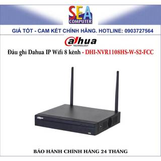 Đầu ghi Dahua IP Wifi 8 kênh - DHI-NVR1108HS-W-S2-FCC