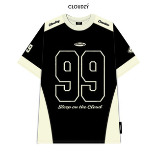 Áo thun nam nữ unisex tay lỡ phông local brand form rộng teen cổ tròn oversize Cloudzy AT FOOTBALL