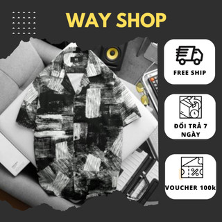 Sơ mi nam Franca WAY SHOP chất liệu lụa mềm mịn, thoáng mát