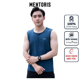 Áo ba lỗ nam Tanktop nam Mentoris MTT01 chất liệu Coolmax với ngàn lỗ thoát khí thấm mồ hôi