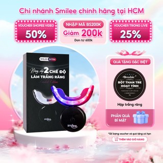  Máy làm trắng răng SMILEE Extra, trắng từ 3-6 tone sau một liệu trình tại nhà tiện lợi