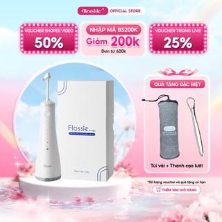  Máy tăm nước cầm tay Flossie 360 độ vòi phun làm sạch 2 chiều, bảo hành
