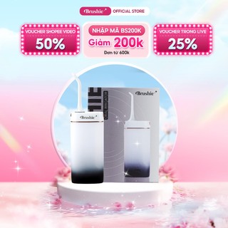  Tăm nước cầm tay Brushie chính hãng tăm nước du lịch thế hệ mới bảo hành 12 tháng