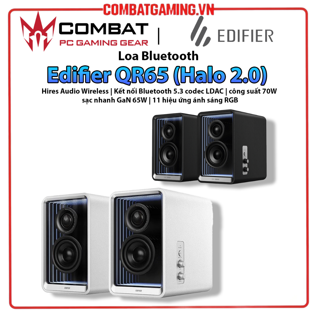 Loa Bluetooth Edifier QR65 (Halo 2.0) Hàng Chính Hãng