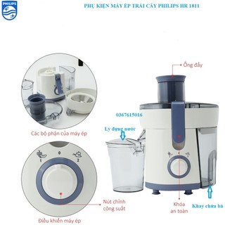 - máy ép trái cây philips hr1811