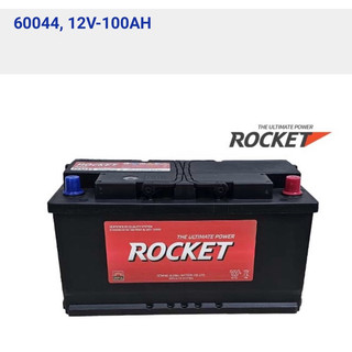 Bình ắc quy 12v khô miễn bảo dưỡng rocket smf 60044, 12v-100ah