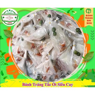 Bánh tráng muối ớt tắc siêu cay