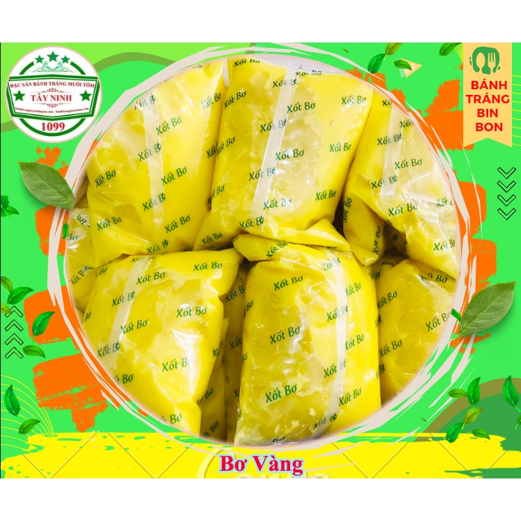 Sốt bơ vàng trứng gà 500gr siêu ngon