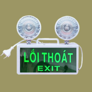  Đèn Sự Cố Kết Hợp Exit Led - Đèn Khẩn Cấp - Đèn Báo Thoát Hiểm An Toàn Khi Mất Điện - Thiết Bị Phòng Cháy Chữa Cháy 