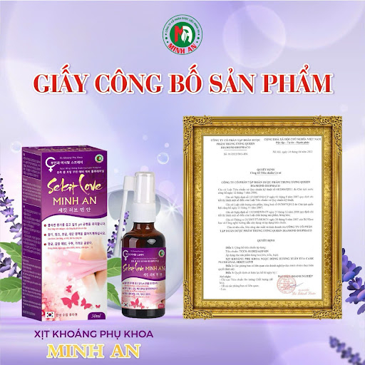 (Mua là có quà) XỊT KHOÁNG PHỤ KHOA SEKIT LOVE MINH AN - Chai 30ml