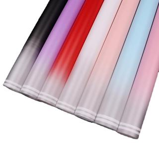 Tập 20 Tờ Giấy Gói Hoa Họa TIết Viền Sọc Trắng Bóng Mờ Không Thấm Nước