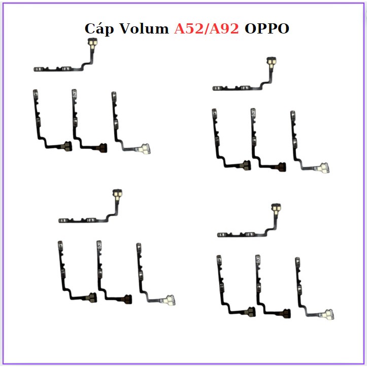 Cáp volum oppo A52/A92,thay thế