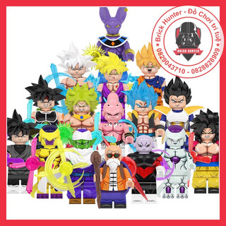 WM 6177 6178 Minifigures Dragon Ball mô hình lắp ráp các nhân vật Anime Truyện tranh Bảy viên Ngọc Rồng Songoku Vegeta