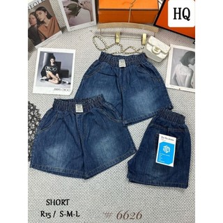 Quần short jean nữ lưng thun size SML