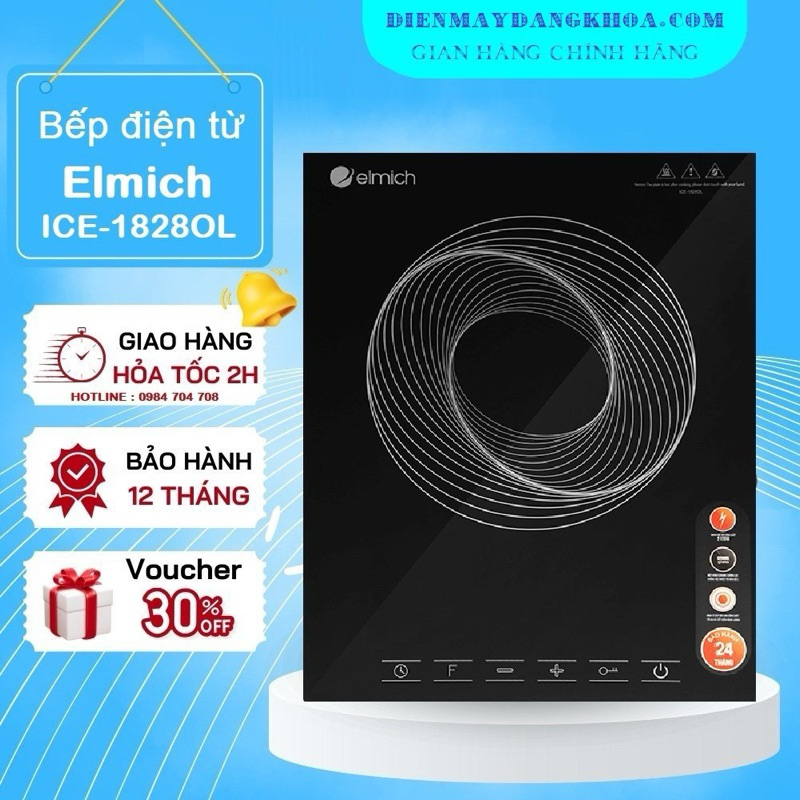 Bếp từ đơn Elmich ICE-1828OL
