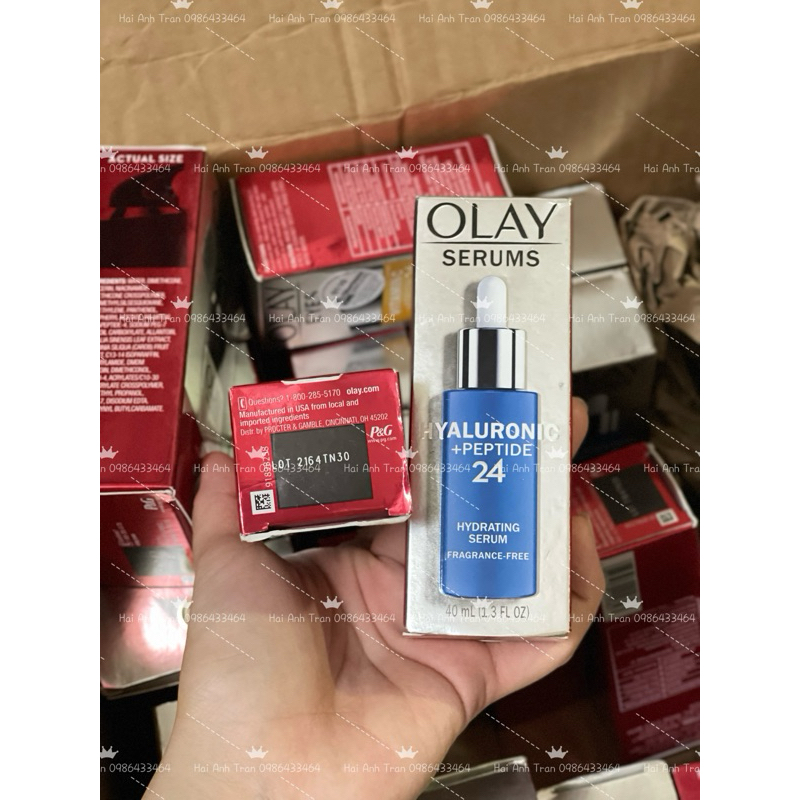 [40ml] Serum OLAY HYALURONIC PEPTIDE 24