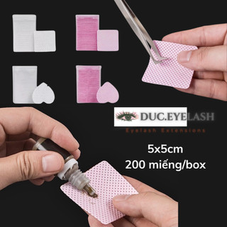 Giấy lau keo, vệ sinh nắp keo, giấy lau khô đầu keo nối mi- Đức Eyelash