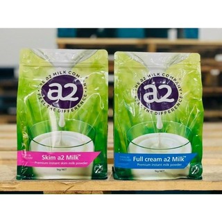 [3-2025] Sữa bột A2 nguyên kem/tách kem 850gr Úc