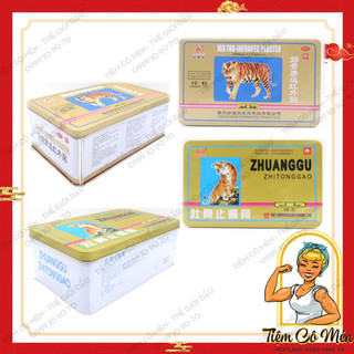 1 Hộp Miếng Dán Con Hổ 5 Chữ - 7 Chữ (1 Hộp 100 Bịch - 1 Bịch Gồm 4 Miếng Dán) - Độ Nóng & Bám Dính Tốt