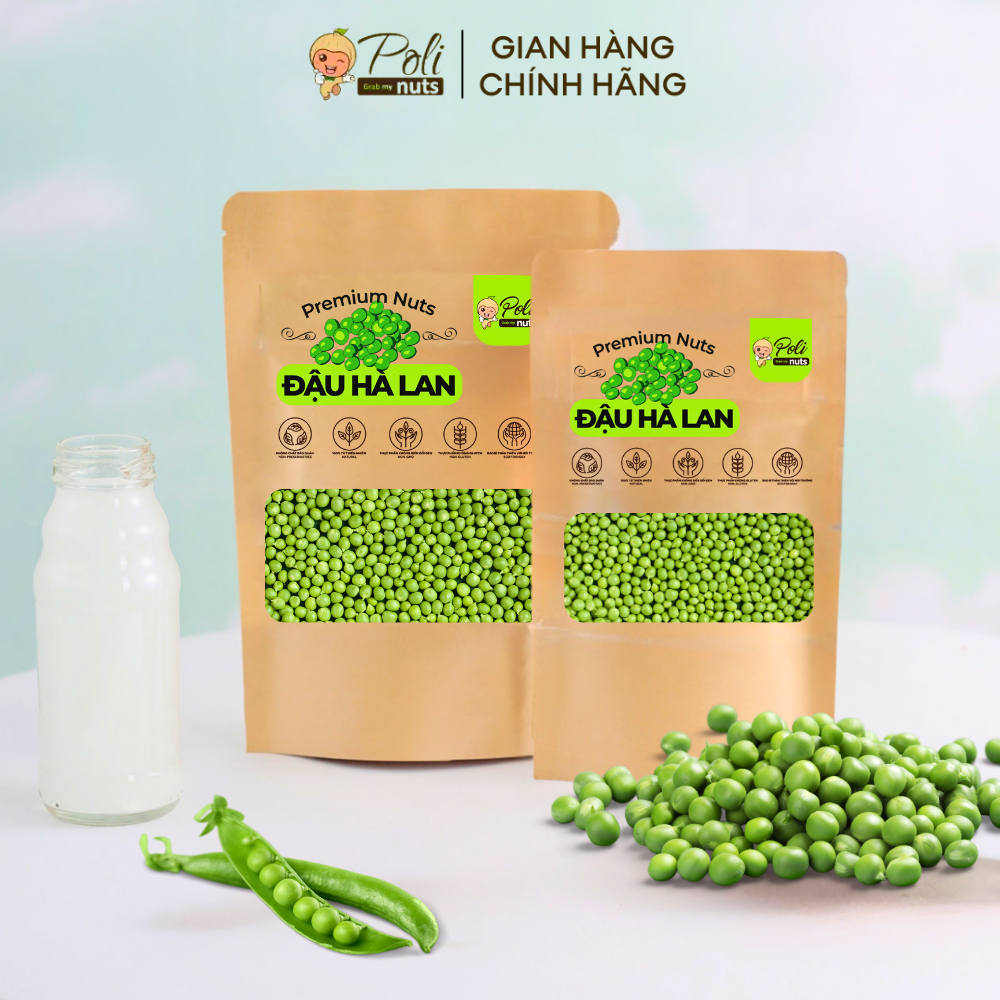 Đậu Hà Lan POLINUTS Nhập Khẩu Canada Làm Sữa Hạt 200g 500g