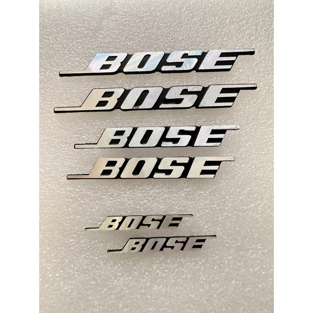 Cặp 02 Tem Nhôm Loa BOSE - Mua 5 Cặp Tặng 1 Cặp (Cùng Mẫu)