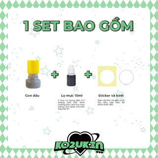 Con dấu theo yêu cầu (INBOX shop trước khi đặt hàng)