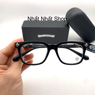Gọng kính Chrome Hearts cox ucker 2273 - Đen Nhám